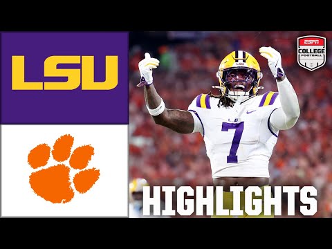 LSU Tigers vs. Clemson Tigers | Full Game Highlights | ESPN College Football